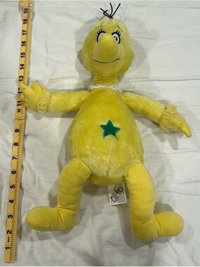 Dr. Seuss Kohl’s Cares Yellow Sneetch Plush 18” Star Belly Toy 2016